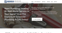 Desktop Screenshot of griswoldplumbingct.com